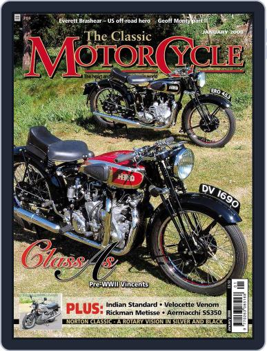 The Classic MotorCycle December 7th, 2007 Digital Back Issue Cover