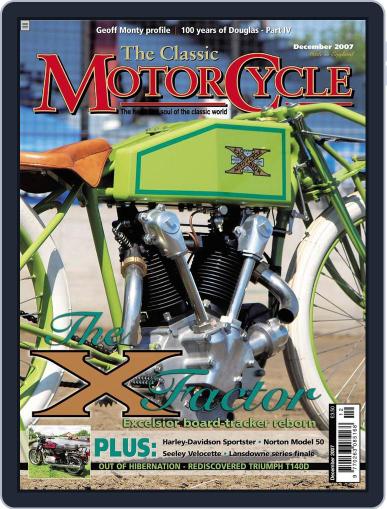 The Classic MotorCycle October 29th, 2007 Digital Back Issue Cover