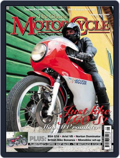 The Classic MotorCycle July 31st, 2007 Digital Back Issue Cover