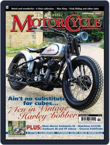 The Classic MotorCycle January 2nd, 2007 Digital Back Issue Cover