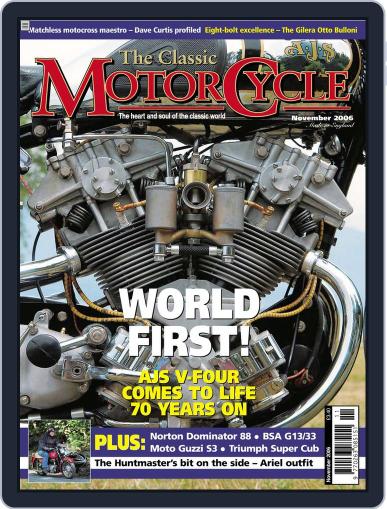 The Classic MotorCycle September 29th, 2006 Digital Back Issue Cover