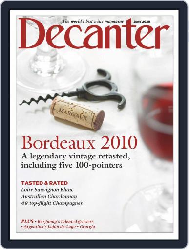 Decanter June 1st, 2020 Digital Back Issue Cover