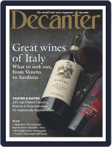 Decanter May 1st, 2020 Digital Back Issue Cover