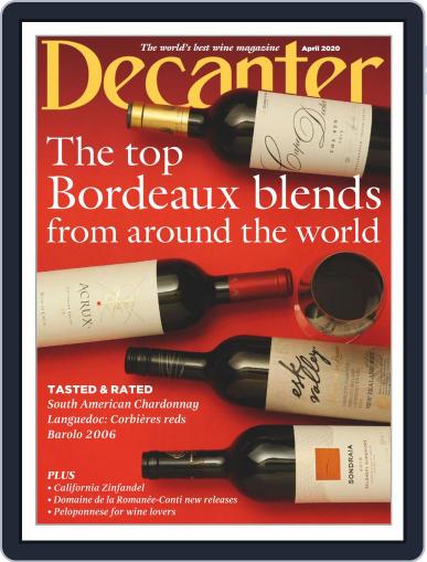 Decanter April 1st, 2020 Digital Back Issue Cover