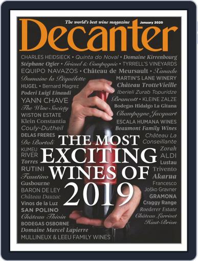 Decanter January 1st, 2020 Digital Back Issue Cover