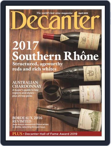 Decanter April 1st, 2019 Digital Back Issue Cover