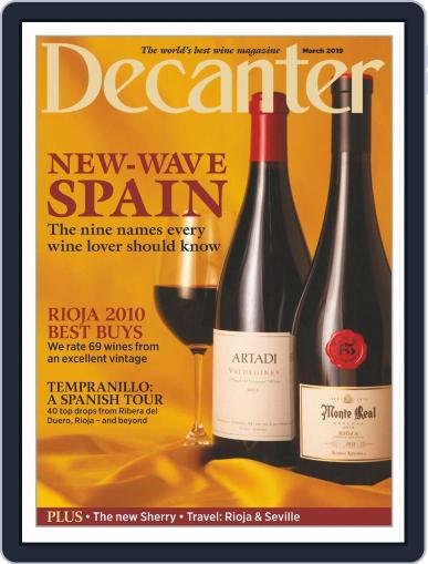 Decanter March 1st, 2019 Digital Back Issue Cover