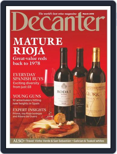 Decanter March 1st, 2018 Digital Back Issue Cover