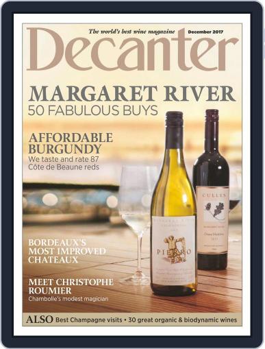 Decanter December 1st, 2017 Digital Back Issue Cover