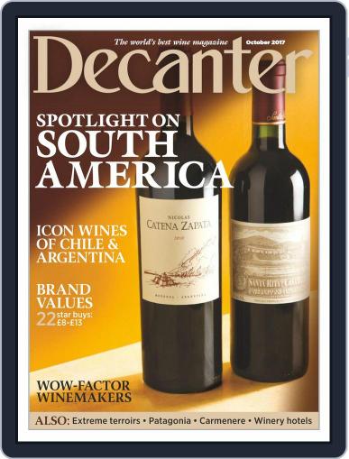 Decanter October 1st, 2017 Digital Back Issue Cover