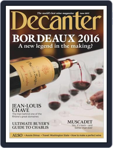Decanter June 1st, 2017 Digital Back Issue Cover