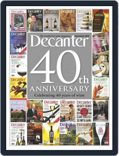 Decanter October 6th, 2015 Digital Back Issue Cover