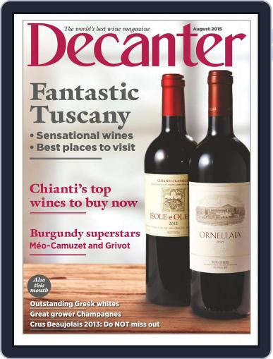 Decanter June 30th, 2015 Digital Back Issue Cover
