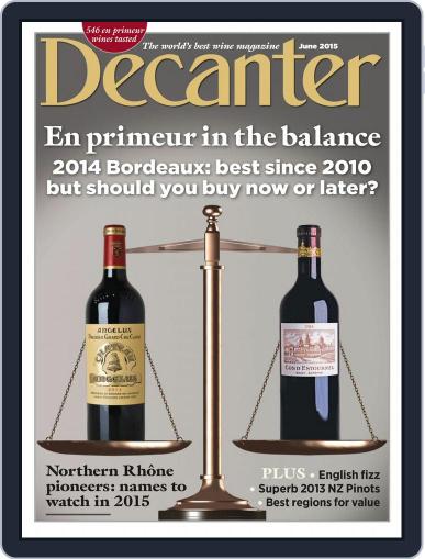 Decanter May 5th, 2015 Digital Back Issue Cover