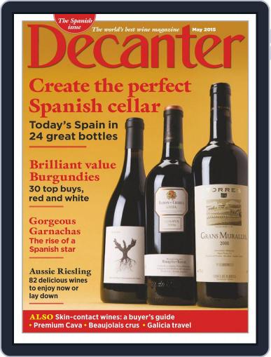 Decanter March 31st, 2015 Digital Back Issue Cover