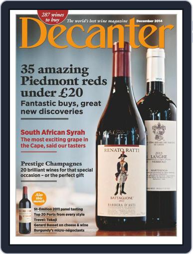 Decanter November 4th, 2014 Digital Back Issue Cover