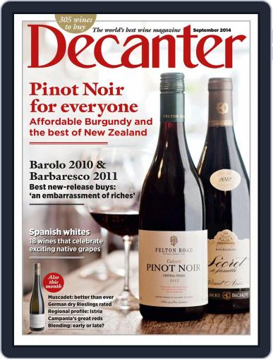 Decanter August 5th, 2014 Digital Back Issue Cover