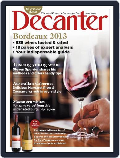 Decanter May 6th, 2014 Digital Back Issue Cover