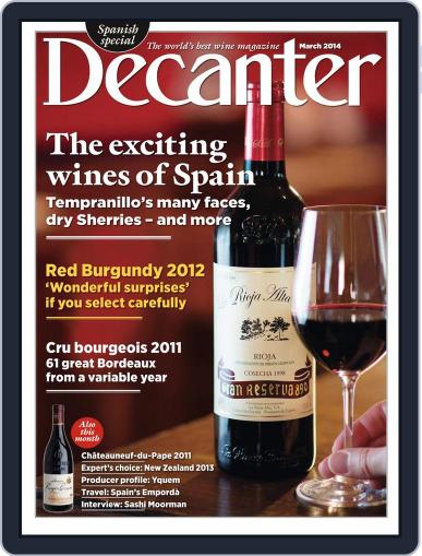 Decanter February 4th, 2014 Digital Back Issue Cover