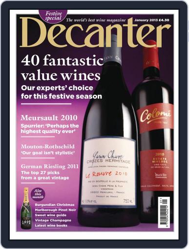 Decanter December 4th, 2012 Digital Back Issue Cover