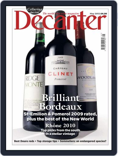 Decanter April 3rd, 2012 Digital Back Issue Cover