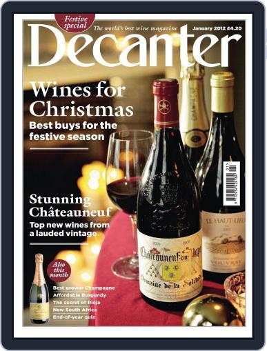 Decanter December 2nd, 2011 Digital Back Issue Cover