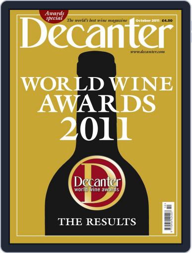 Decanter September 19th, 2011 Digital Back Issue Cover