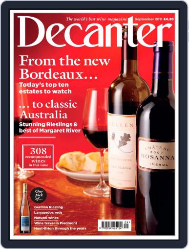 Decanter August 2nd, 2011 Digital Back Issue Cover