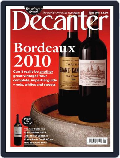 Decanter April 26th, 2011 Digital Back Issue Cover