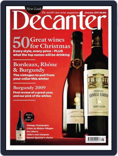 Decanter December 2nd, 2010 Digital Back Issue Cover