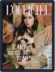L'officiel Paris (Digital) Subscription                    June 1st, 2019 Issue