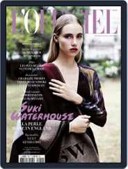 L'officiel Paris (Digital) Subscription                    October 1st, 2014 Issue