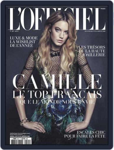 L'officiel Paris November 21st, 2013 Digital Back Issue Cover