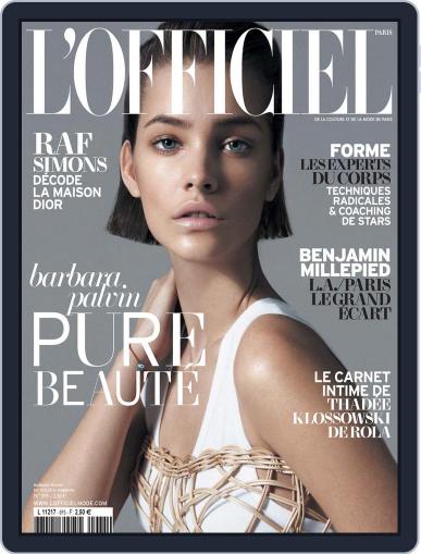 L'officiel Paris April 25th, 2013 Digital Back Issue Cover