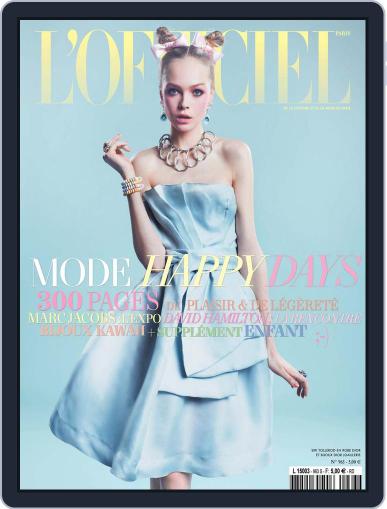 L'officiel Paris February 17th, 2012 Digital Back Issue Cover