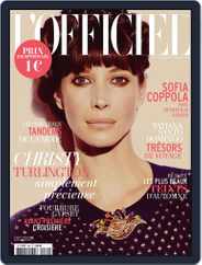 L'officiel Paris (Digital) Subscription                    November 7th, 2011 Issue