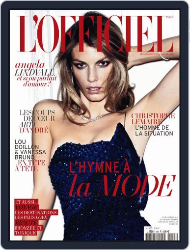 L'officiel Paris April 27th, 2011 Digital Back Issue Cover