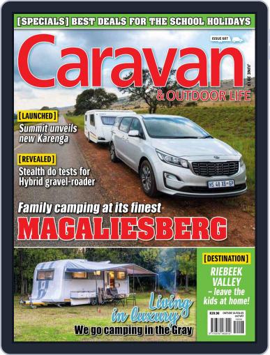 Caravan and Outdoor Life June 1st, 2019 Digital Back Issue Cover