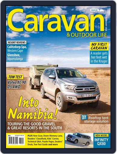 Caravan and Outdoor Life January 22nd, 2016 Digital Back Issue Cover