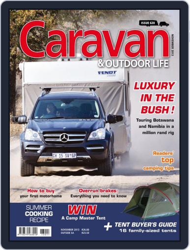 Caravan and Outdoor Life October 28th, 2013 Digital Back Issue Cover