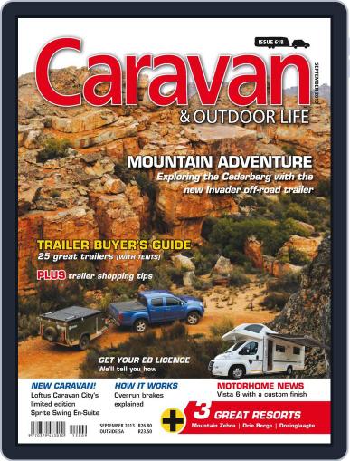 Caravan and Outdoor Life August 23rd, 2013 Digital Back Issue Cover