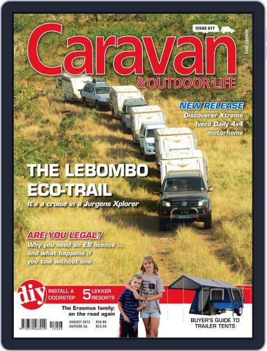 Caravan and Outdoor Life July 24th, 2013 Digital Back Issue Cover