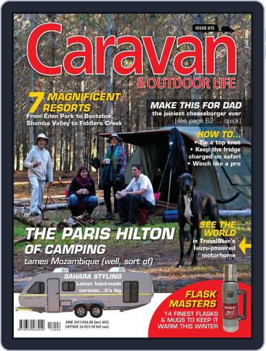 Caravan and Outdoor Life May 21st, 2013 Digital Back Issue Cover