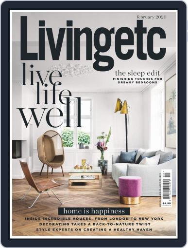 Living Etc February 1st, 2020 Digital Back Issue Cover