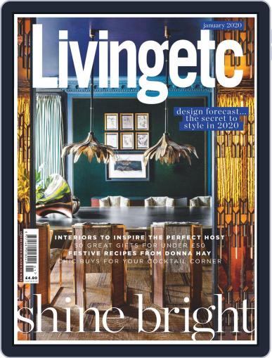 Living Etc January 1st, 2020 Digital Back Issue Cover