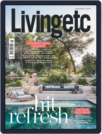 Living Etc September 1st, 2019 Digital Back Issue Cover