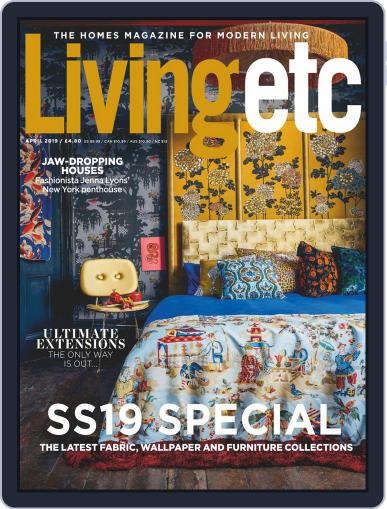 Living Etc April 1st, 2019 Digital Back Issue Cover