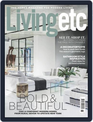 Living Etc November 1st, 2018 Digital Back Issue Cover