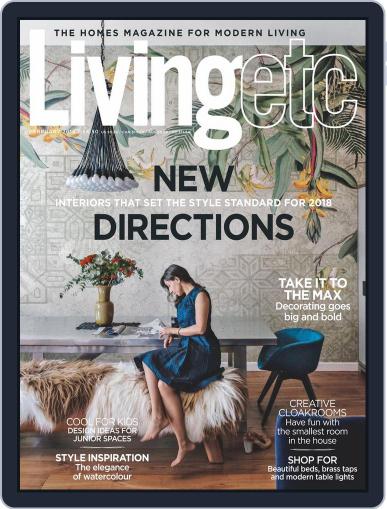 Living Etc February 1st, 2018 Digital Back Issue Cover