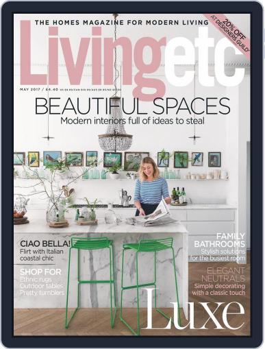 Living Etc May 1st, 2017 Digital Back Issue Cover